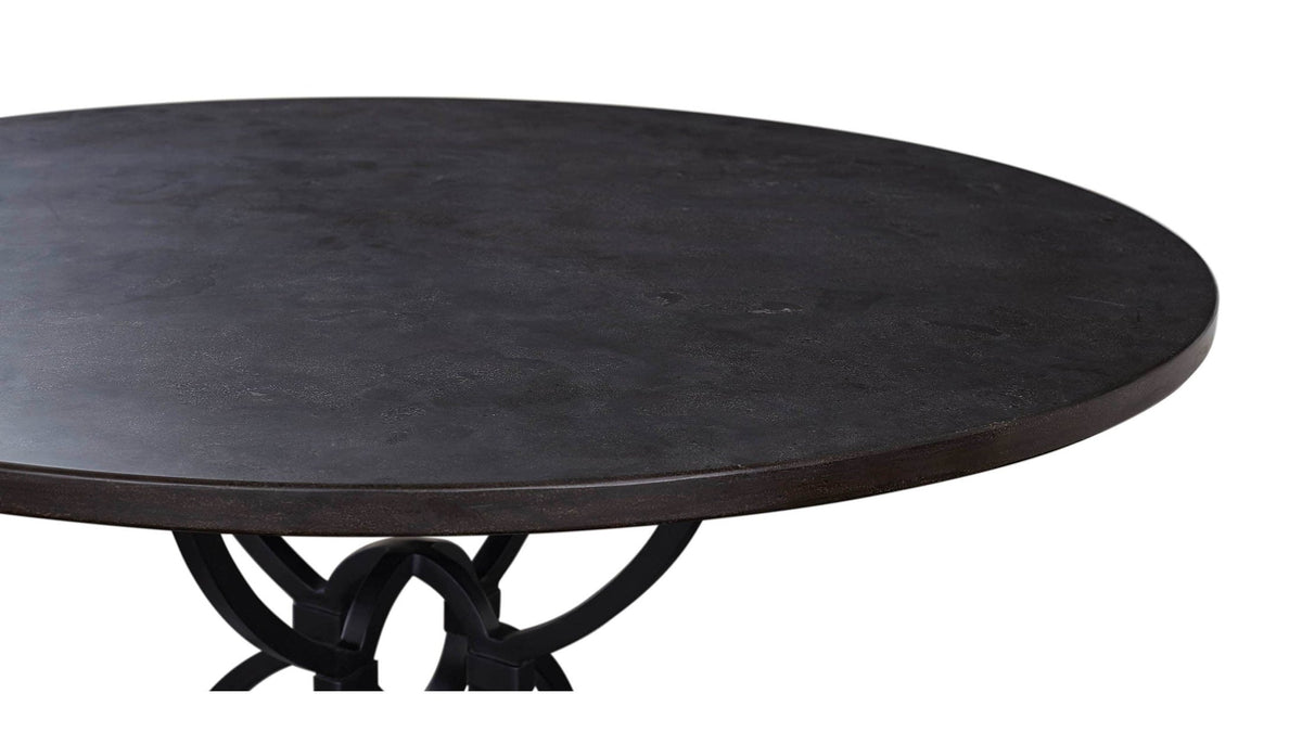 Atlas Blue Stone Round Dining Table