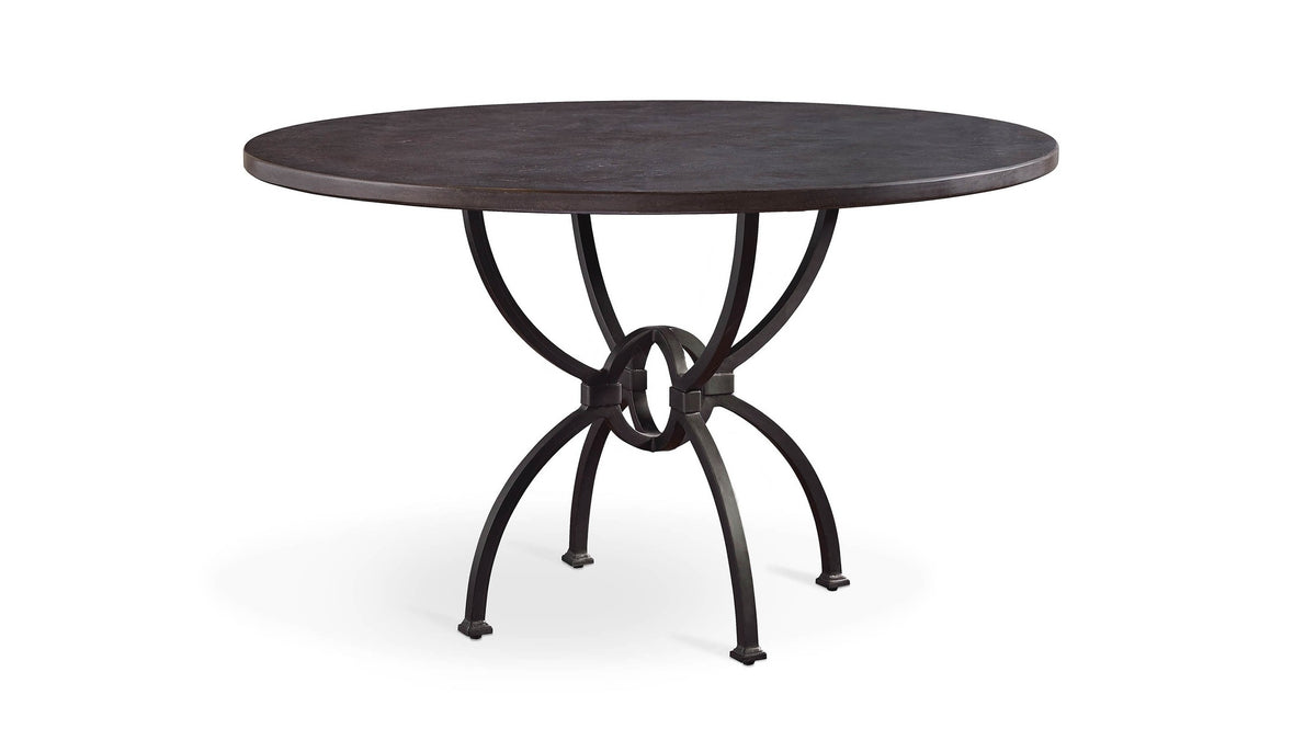 Atlas Blue Stone Round Dining Table