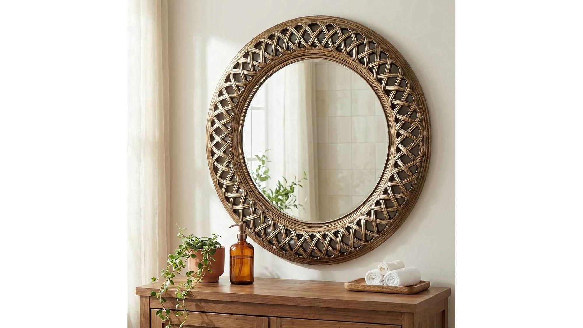 Alissa - Wall Mirror - Silver