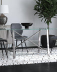 Ross - Rectangle Dining Table - Gray