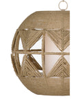 Woven - Pendant Lamp - Light Brown