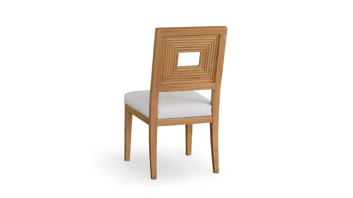 Newbury Open Back Side Chair with Upholstered Seat