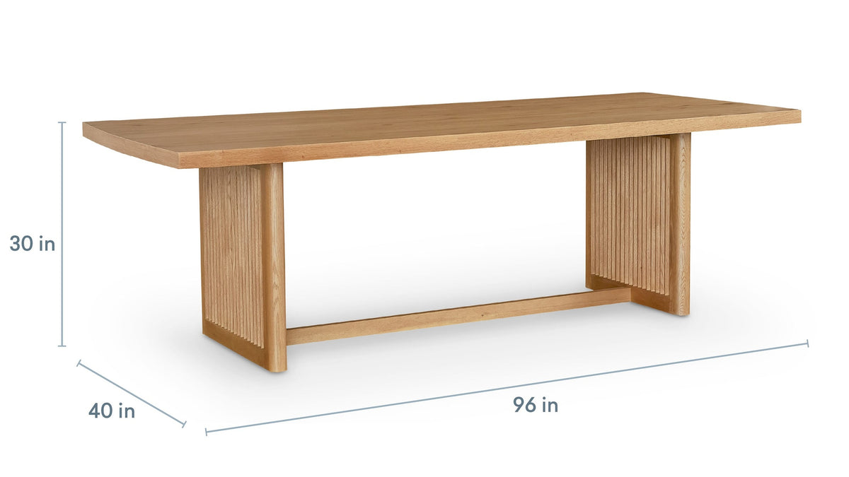 Newbury Coved Dining Table