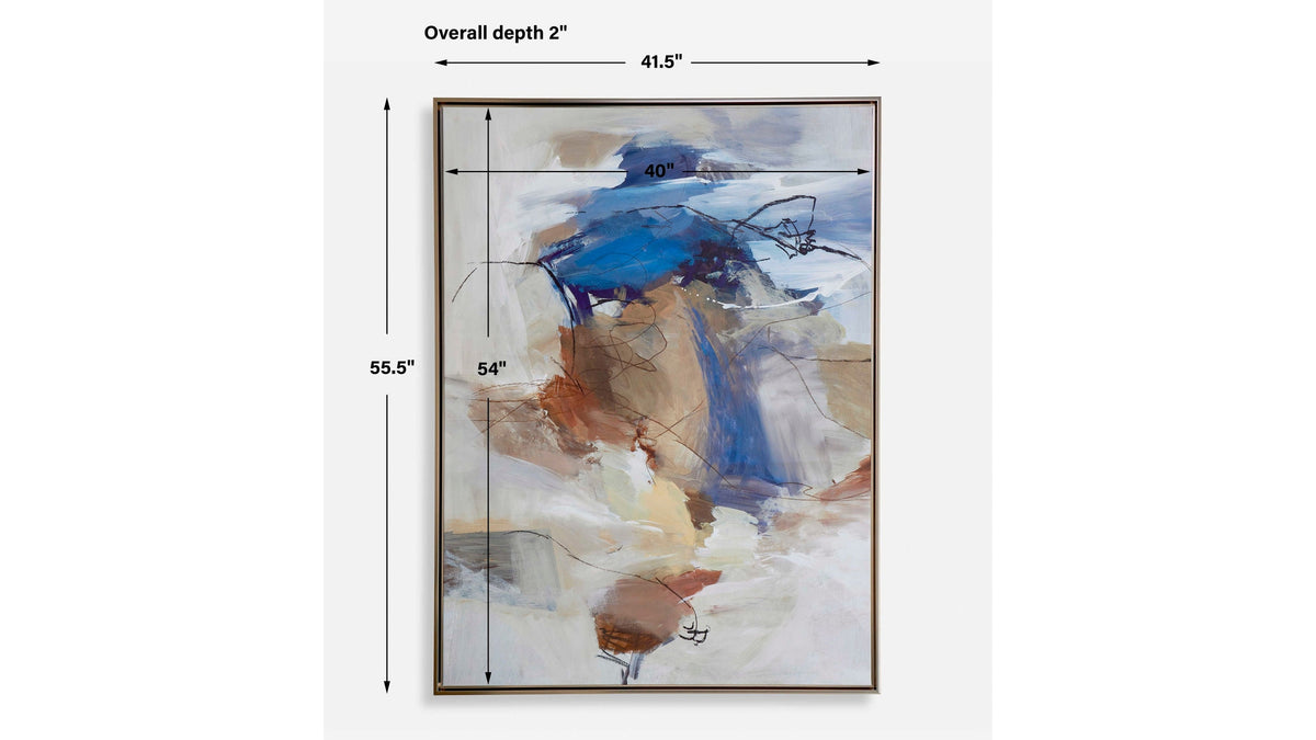 Subtle Nuances - Framed Abstract Art
