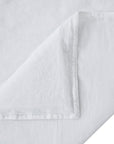 100% French Flax Linen - King Duvet Cover Set (Set of 3) - White
