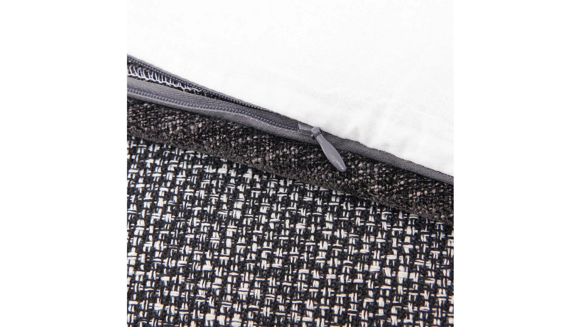 Hamilton - Full Tweed Comforter Set Set of 4 - Gray