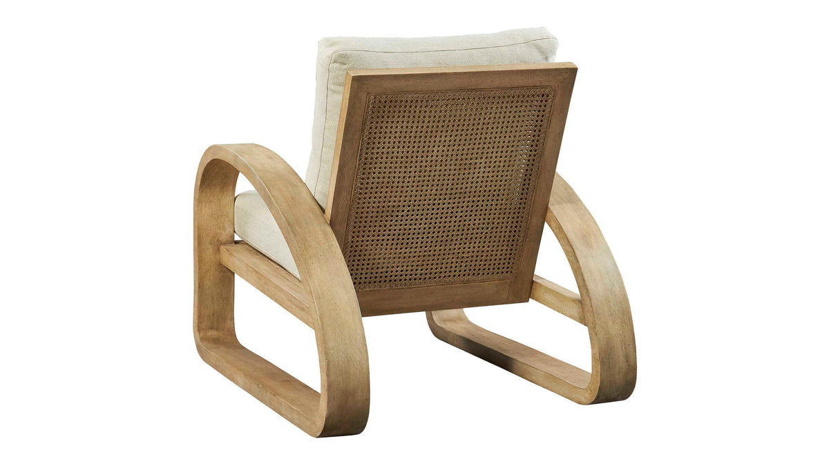 Barbora - Wooden Accent Chair