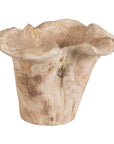 Teak Flow - Outdoor Bowl - White Wash