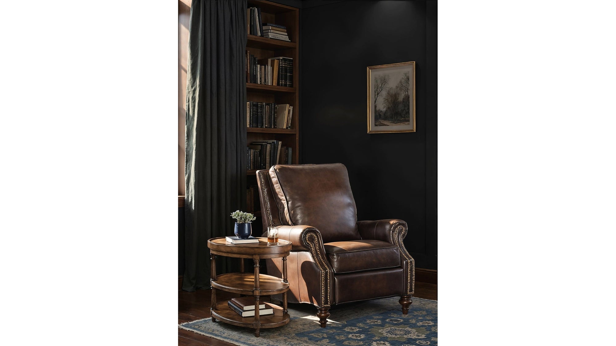 Commerce And Market - Oval Accent Table - Light Brown