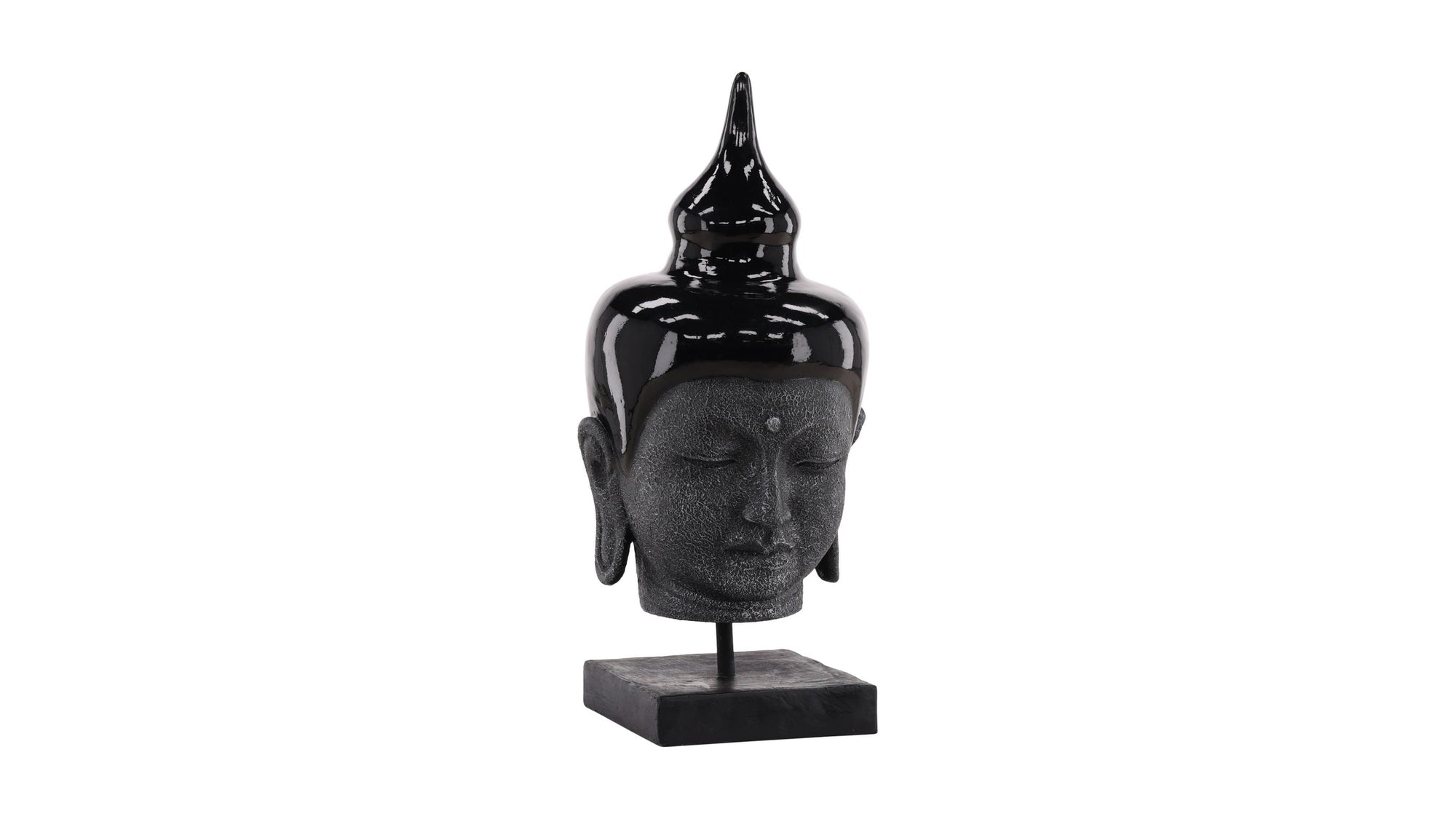 Buddha Head - Black