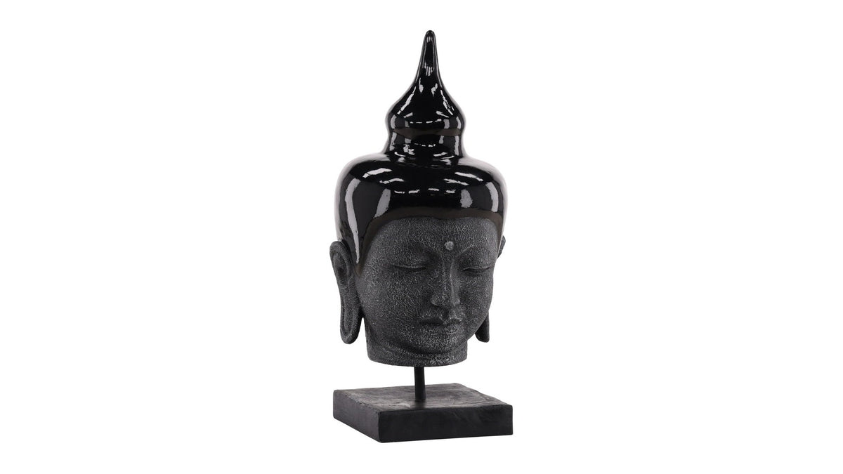 Buddha Head - Black