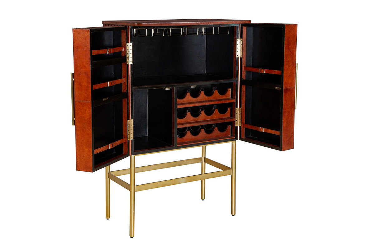 Ricky - Bar Cabinet - Dark Brown