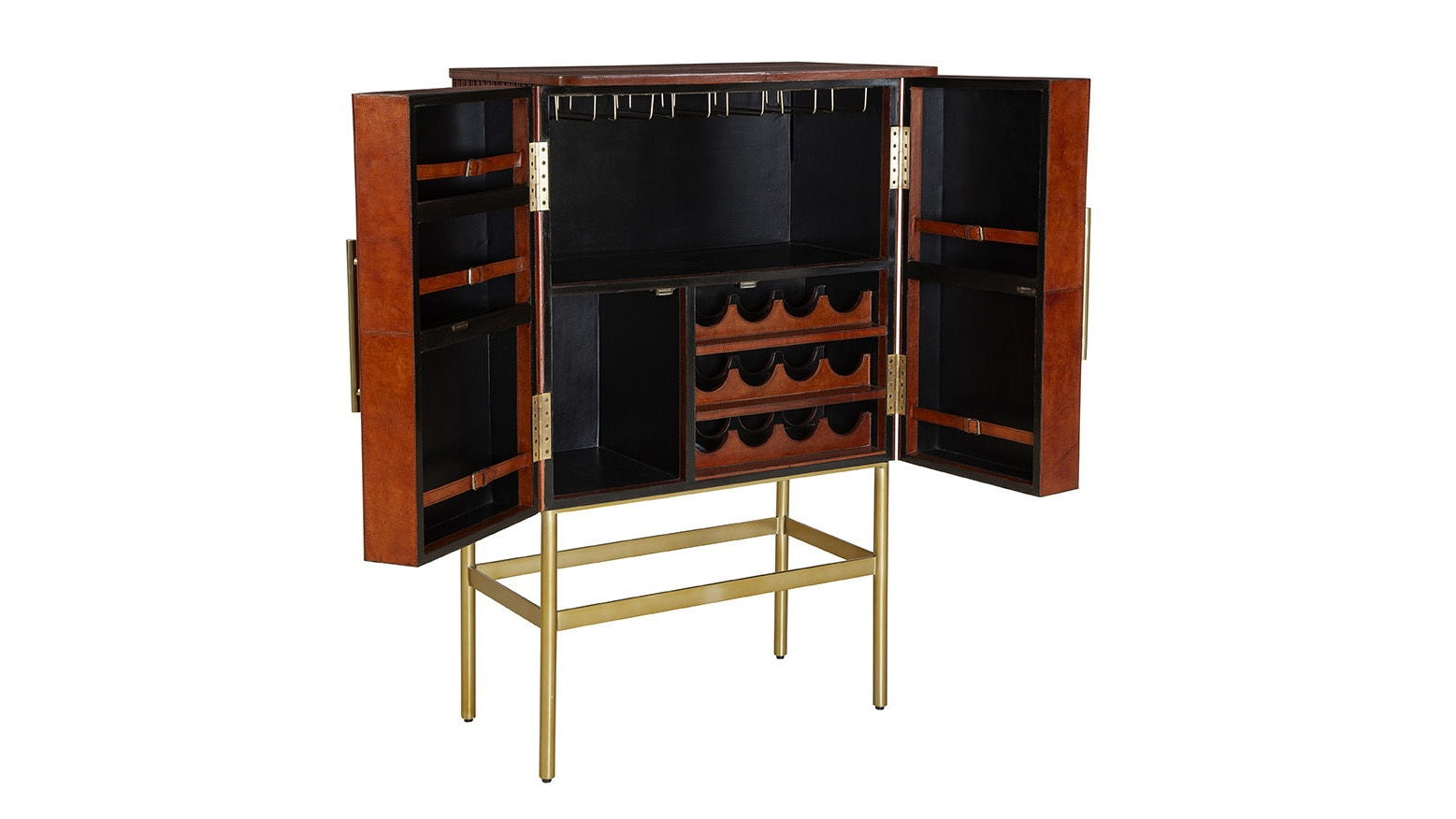 Ricky - Bar Cabinet - Dark Brown