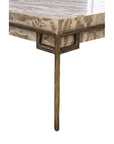 Nala - Coffee Table - Beige / Gold