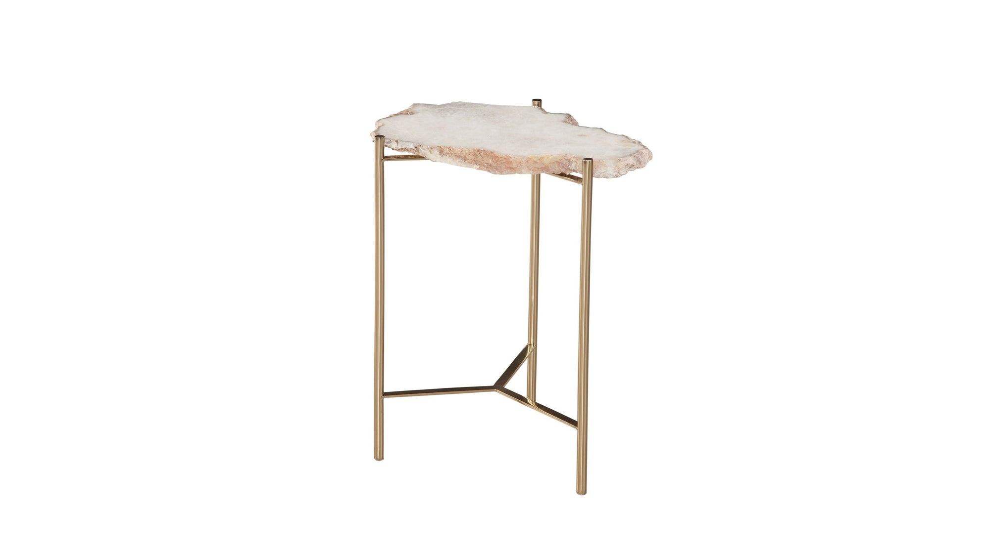 Cora - Accent Table - Champagne Gold