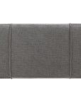 Curata - Upholstered Bench - Dark Gray