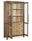 Vineyard Row - Display Cabinet - Light Brown
