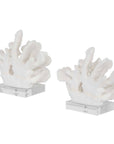Charbel - Bookends (Set of 2) - White