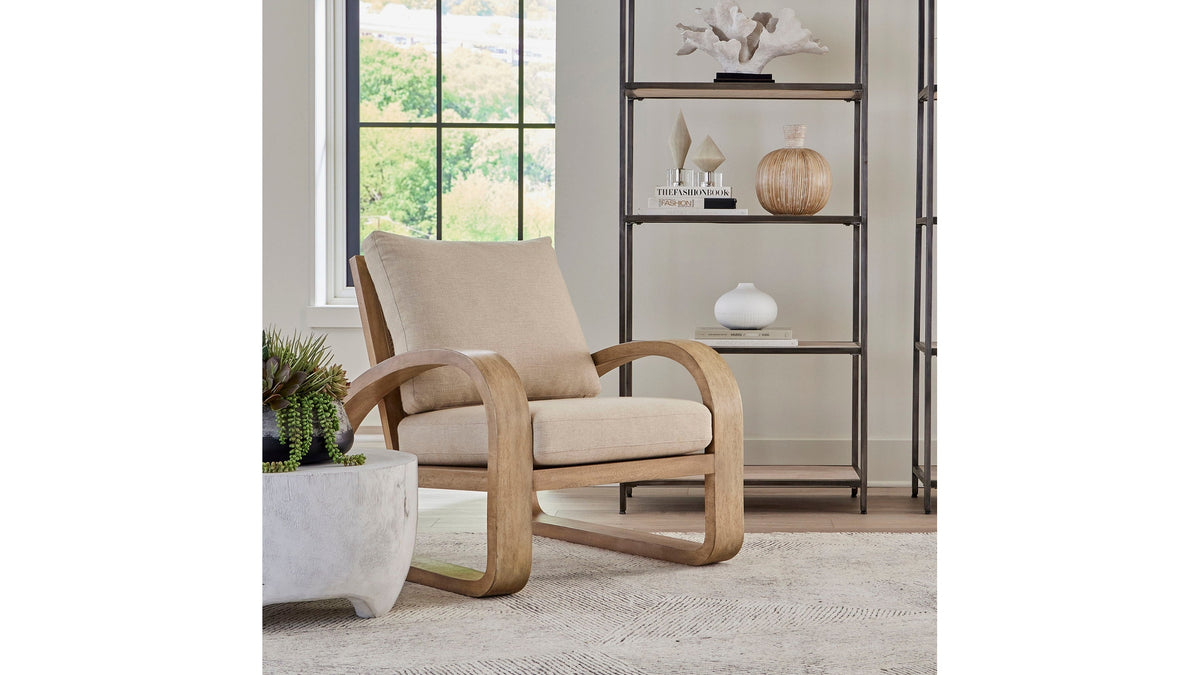Barbora - Wooden Accent Chair