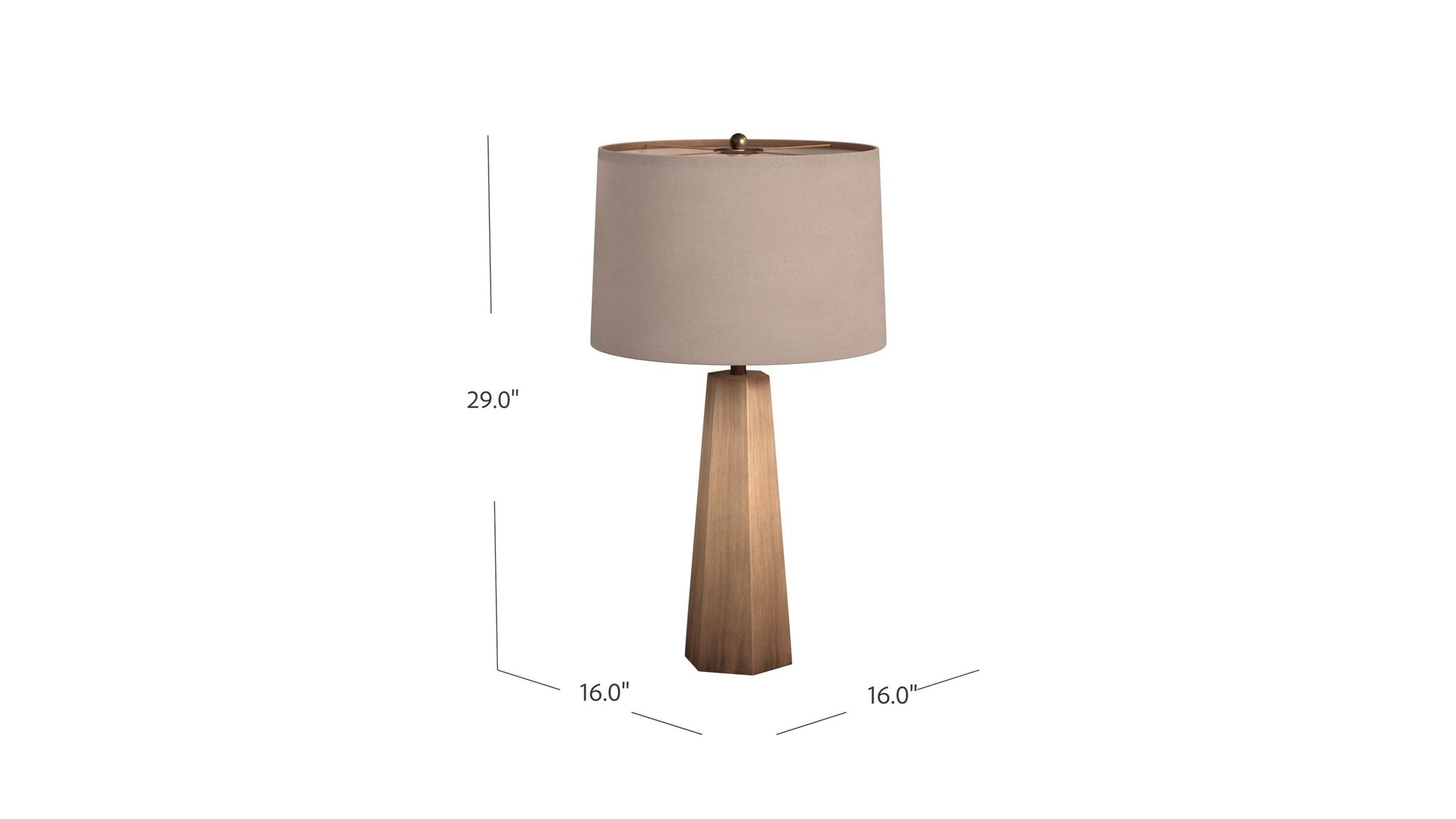 Marsham - Table Lamp - Brushed Gold