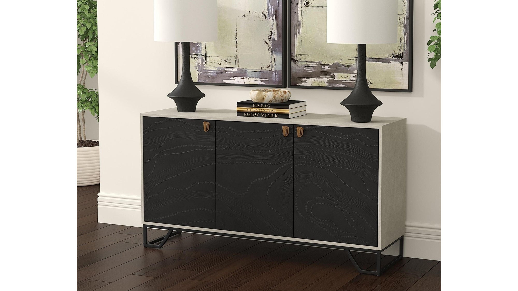 Ripple Effect Server - Smokey Mocha / High Gloss Black