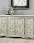 Sophie - 4 Door Cabinet - Gray