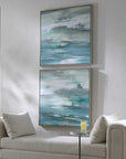 Tranquil State Of Mind - Framed Canvases (Set of 2)