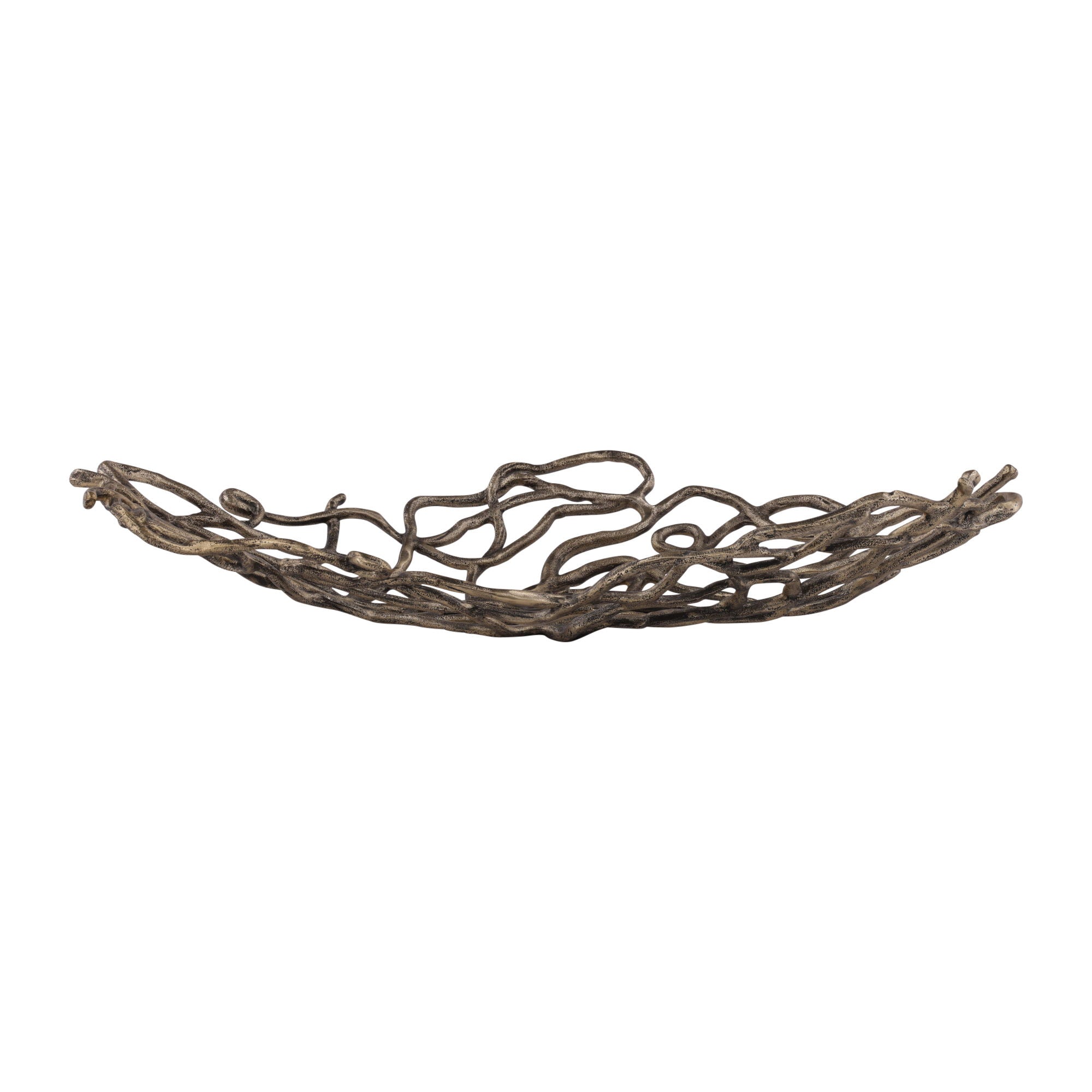 Christopher - Dish Set (Set of 2) - Bronze / Dark Gray