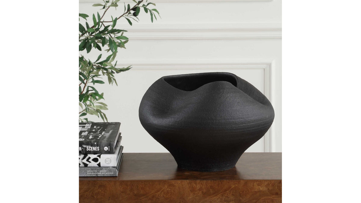 Nocturne - Bowl - Textured Black