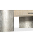 Melange - Silverfrost Cocktail Table - Pearl Silver