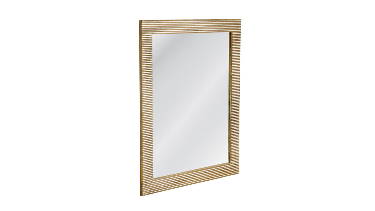 Brielle - Wall Mirror - Distressed White