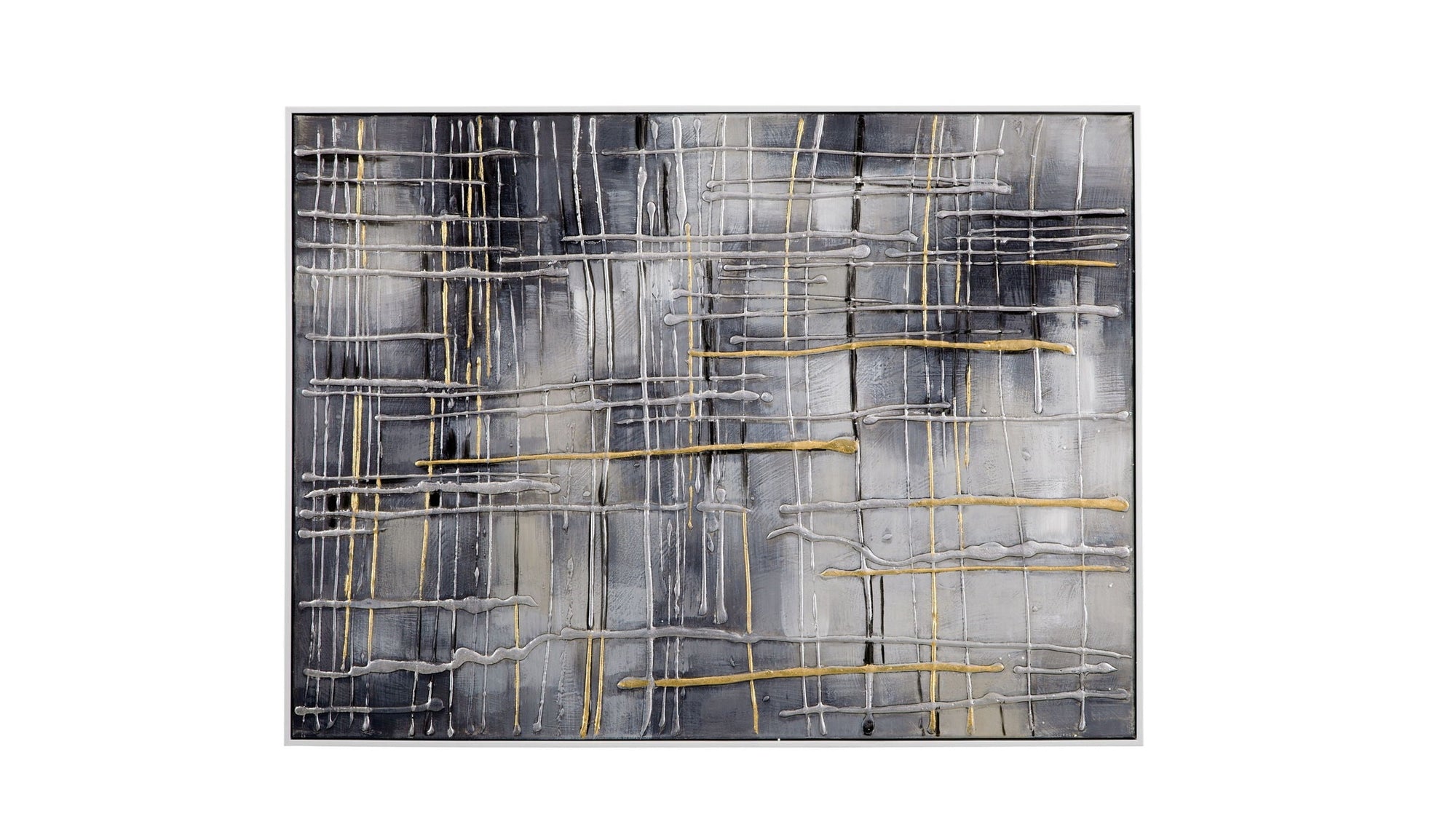 Logistics Canvas Art - Dark Gray