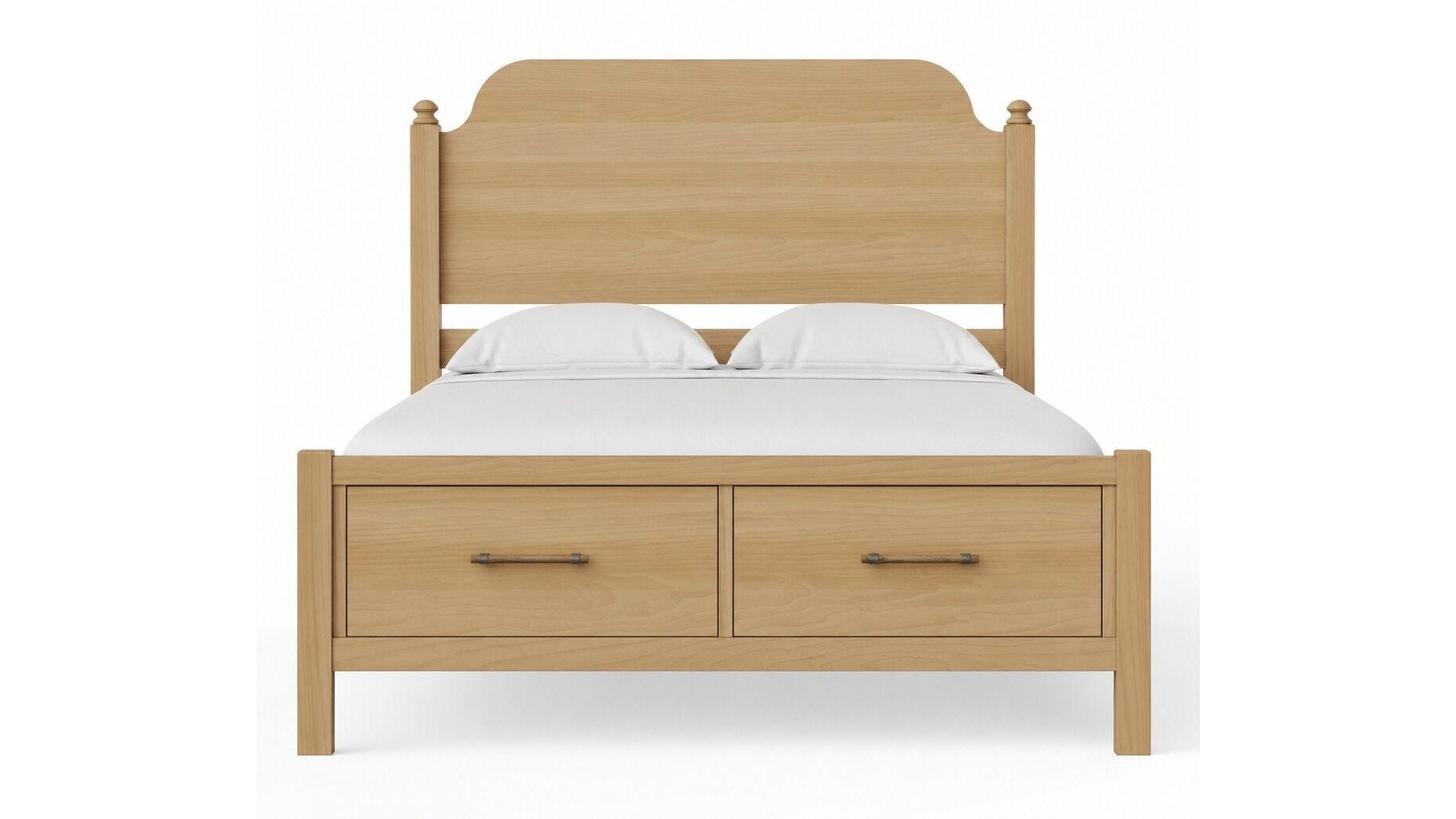 Pure Maple - Poster Storage Bed