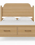 Pure Maple - Poster Storage Bed
