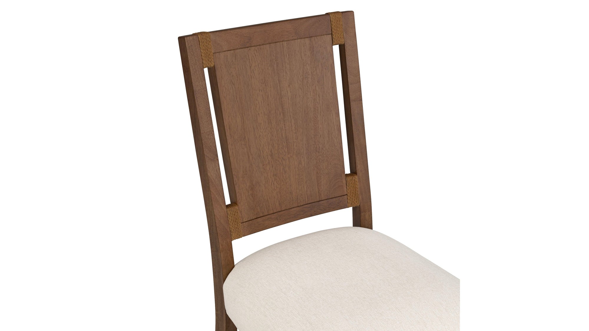 Lincoln - Upholstered Dining Chair - Brown / Milk