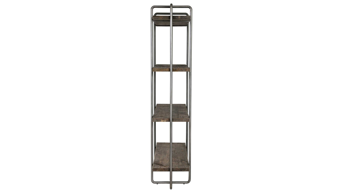 Stilo - Urban Industrial Etagere - Dark Brown