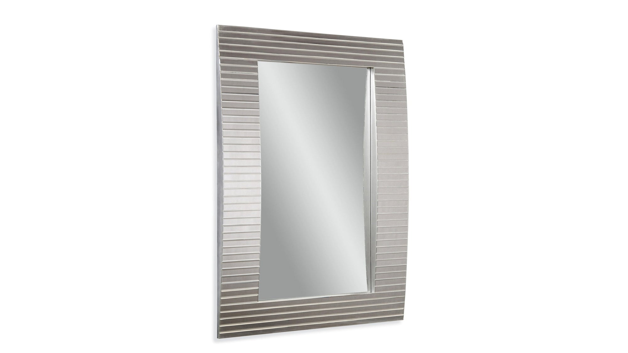 Tambour - Wall Mirror - Silver