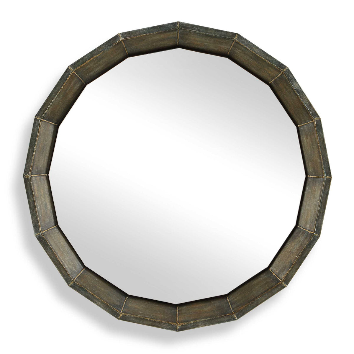 Neve - Round Mirror - Bronze