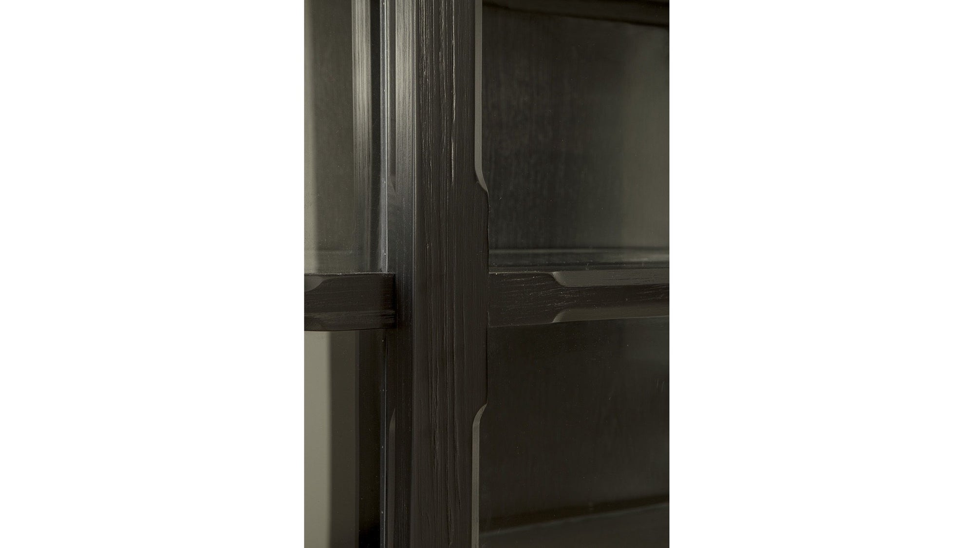 Peebles - Display Cabinet - Black