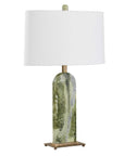 Moorea - Marble Table Lamp - Green