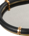 Cyprus - Oval Tray - Black