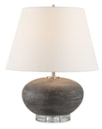 Beckley - Stone Table Lamp - Gray