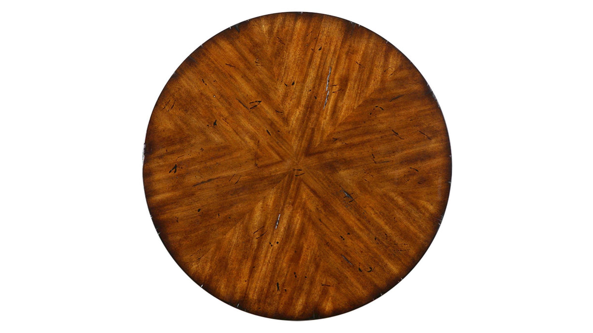 Carmel - Round Lamp Table - Dark Brown