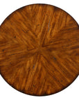 Carmel - Round Lamp Table - Dark Brown