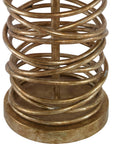Amarey - Metal Ring Table Lamp - Gold