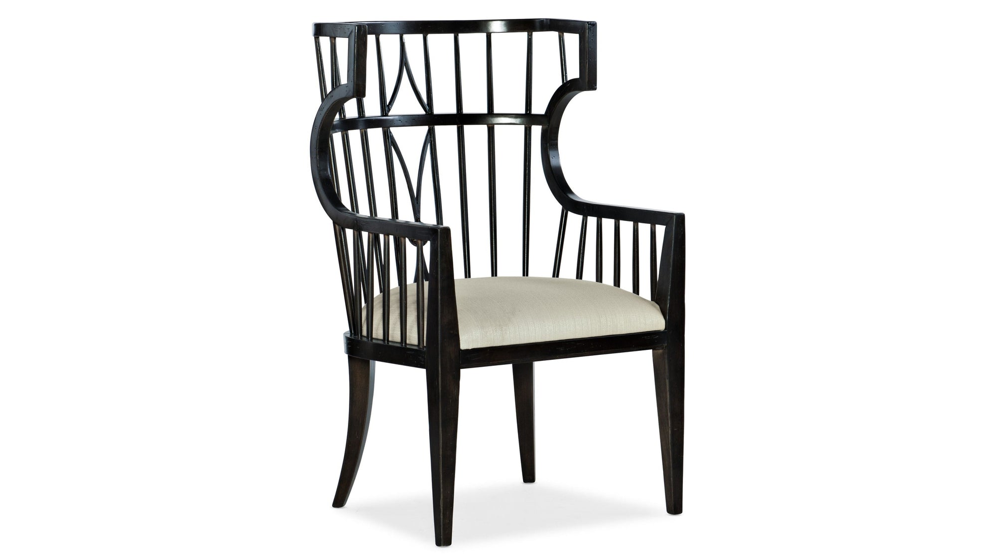 Sanctuary 2 - Couture Host Chair - Beige / Black