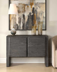 Bierk - 2 Door Cabinet - Dark Stain