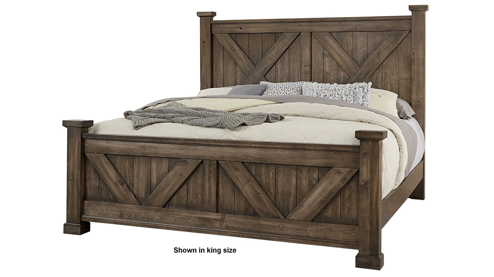 Cool Rustic - X Bed