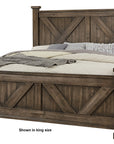 Cool Rustic - X Bed