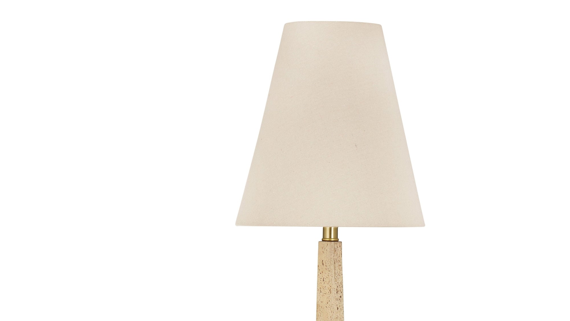 Ivey - Table Lamp - Travertine
